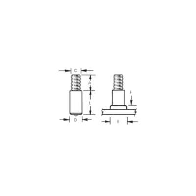 Threaded Shoulder Weld Studs
